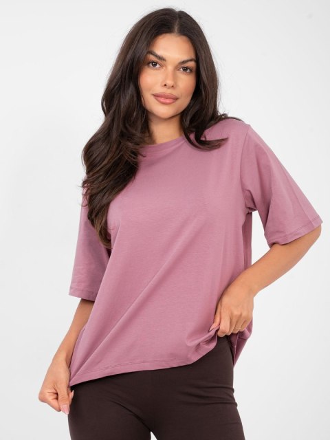 T-shirt RV-TS-A1089.87 ciemny różowy S/M