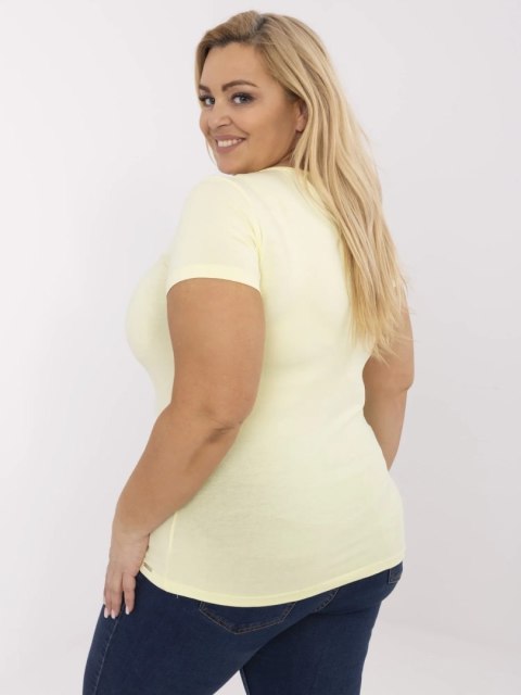 T-shirt RV-TS-A556-1.17 jasny żółty XL