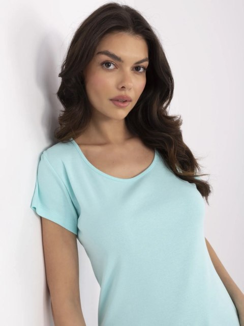 T-shirt RV-TS-A557-1.18 mietowy S/M