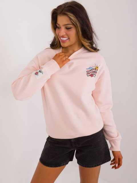 Bluza D10600T02568D jasny różowy XL