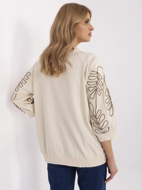 Bluza RV-BL-A367-1.18P jasny beżowy