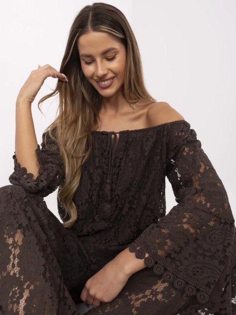 Bluzka MI-BZ-88500.79 ciemny brązowy