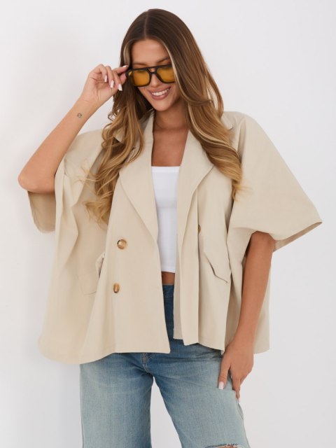 Płaszcz IT-KR-FL10153KSM.86 beżowy