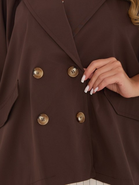 Płaszcz IT-KR-FL10153KSM.86 brązowy