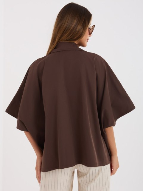 Płaszcz IT-KR-FL10153KSM.86 brązowy