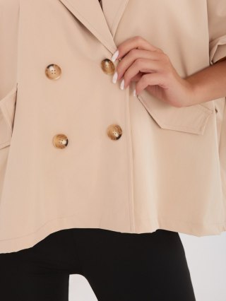 Płaszcz IT-KR-FL10153KSM.91 camelowy