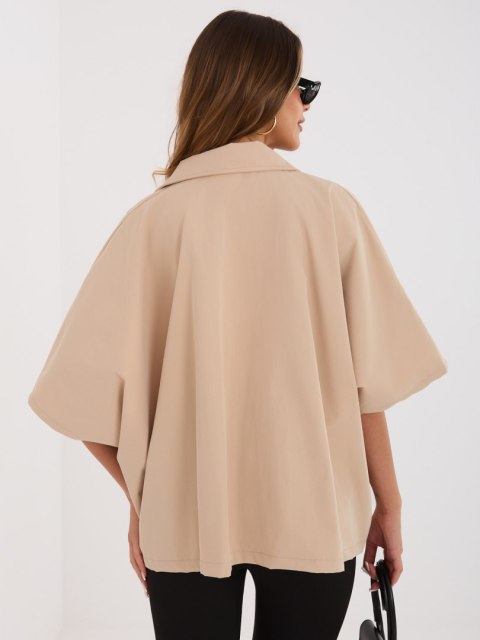 Płaszcz IT-KR-FL10153KSM.91 camelowy