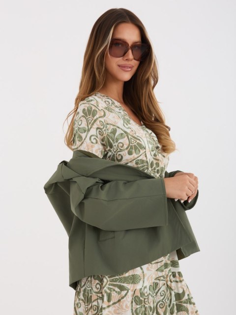 Płaszcz IT-KR-FL8897KSM.00 khaki