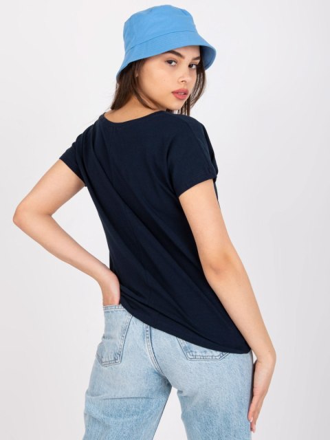 T-shirt RV-TS-4832.42P granatowy L