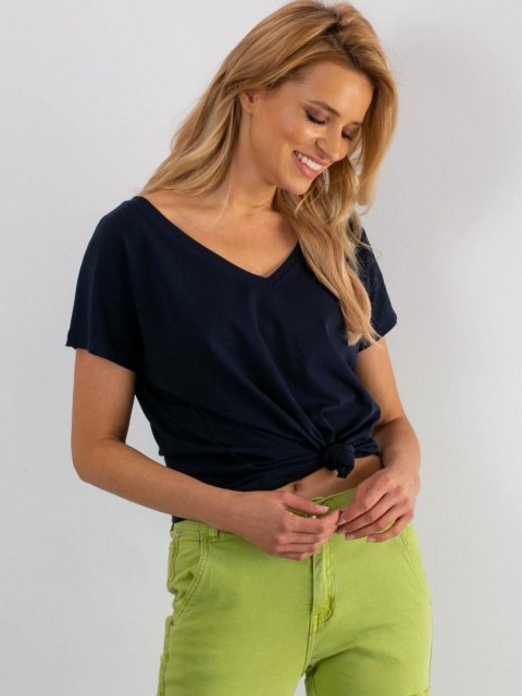 T-shirt RV-TS-4832.42P granatowy XL