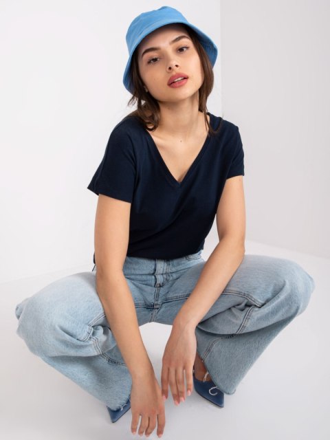 T-shirt RV-TS-4832.42P granatowy XL