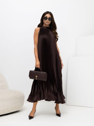 Sukienka IT-SK-20990.96 ciemny brązowy