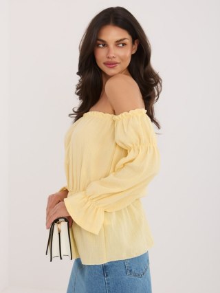 Bluzka MI-BZ-M682.92 jasny żółty