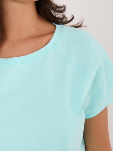 Bluzka RV-BZ-8837.67 mietowy L/XL