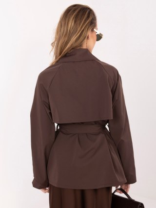 Płaszcz IT-PL-FL10069.85 brązowy