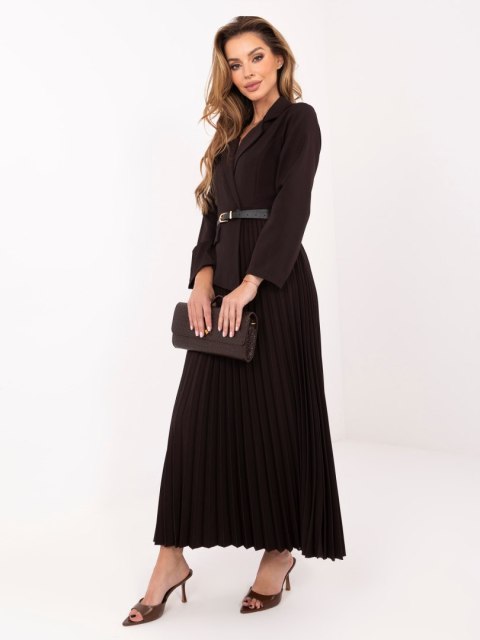 Sukienka IT-SK-21599-1.03 ciemny brązowy