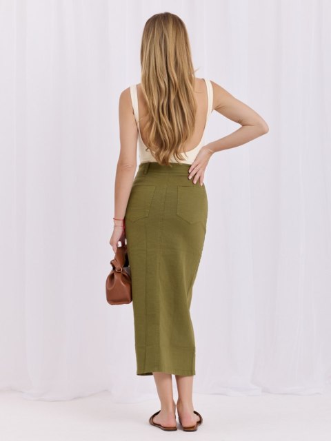 Spódnica HM-SD-MC6290.49 khaki M
