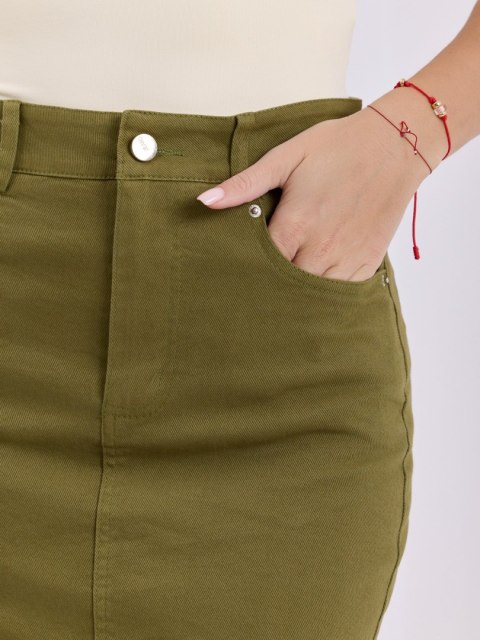 Spódnica HM-SD-MC6290.49 khaki M