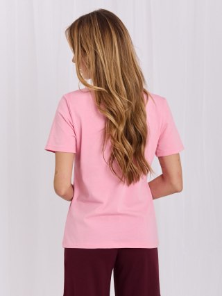 T-shirt RV-TS-A1095.33 jasny różowy S/M
