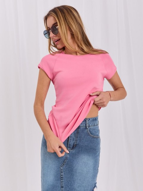 T-shirt RV-TS-A1442.15 różowy S/M
