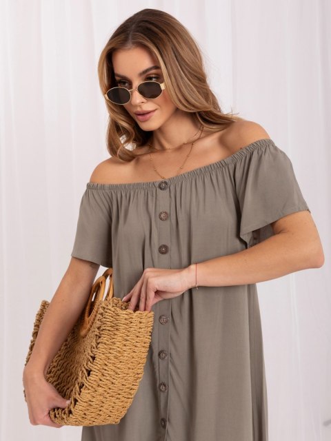 Sukienka D73761M30196A khaki L