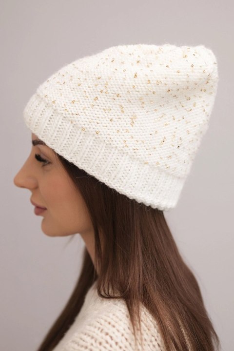 Czapka damska Amira K359 biała