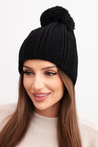 Czapka z polarem Idalia K284 czarna