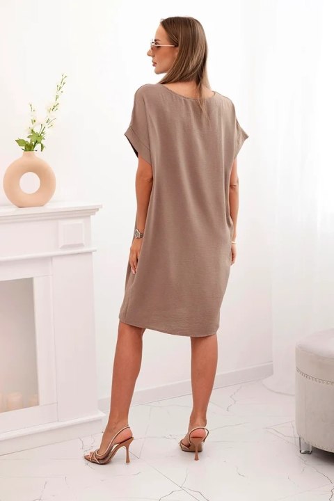 Sukienka z kieszeniami fango