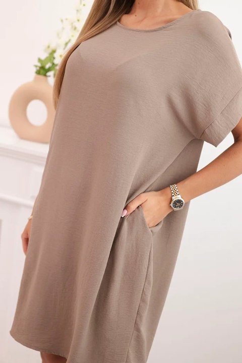 Sukienka z kieszeniami fango